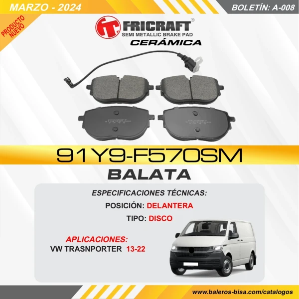 BALATAS-91Y9-F570SM