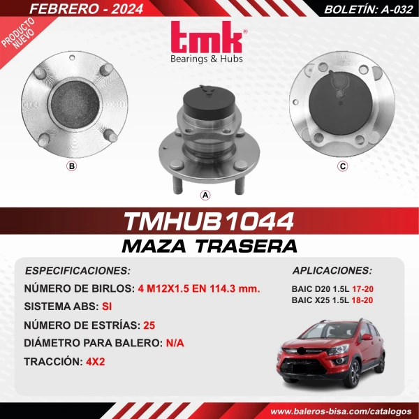 MAZAS-TMHUB1044