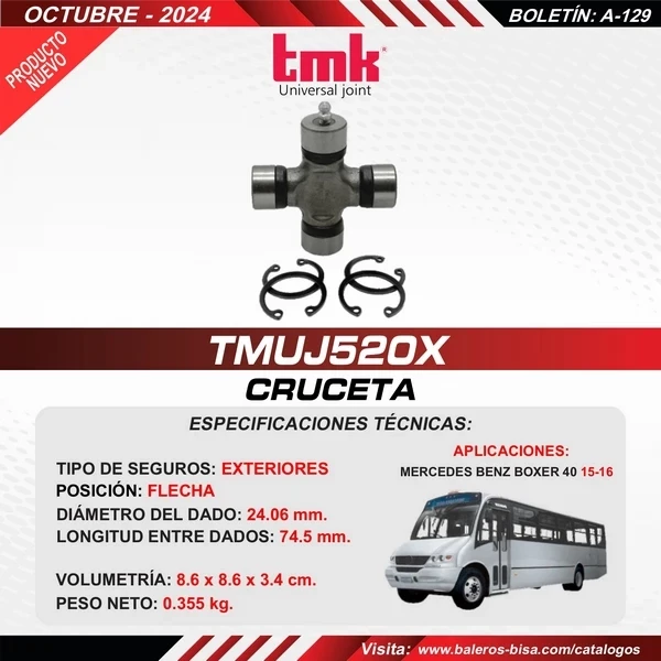 CRUCETAS-TMUJ520X