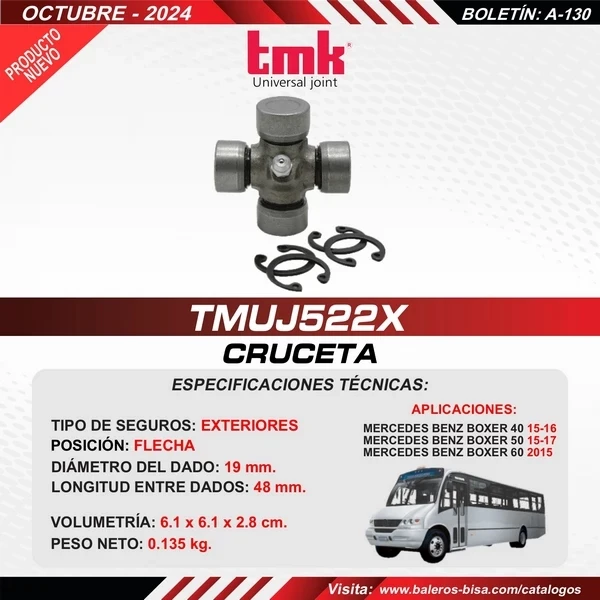 CRUCETAS-TMUJ522X