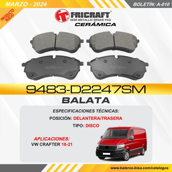 BALATAS-9483-D2247SM