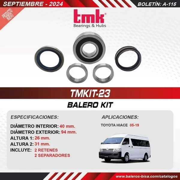 BALERO KIT-TMKIT-23